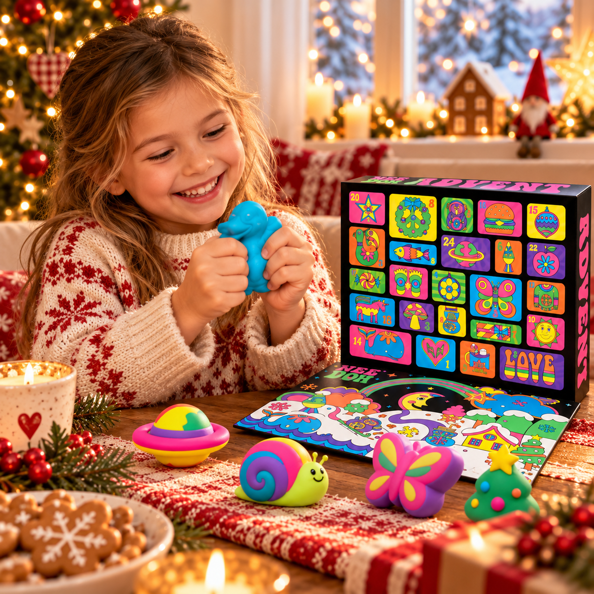Kidora Advent™ – 24 Squishy-yllätystä