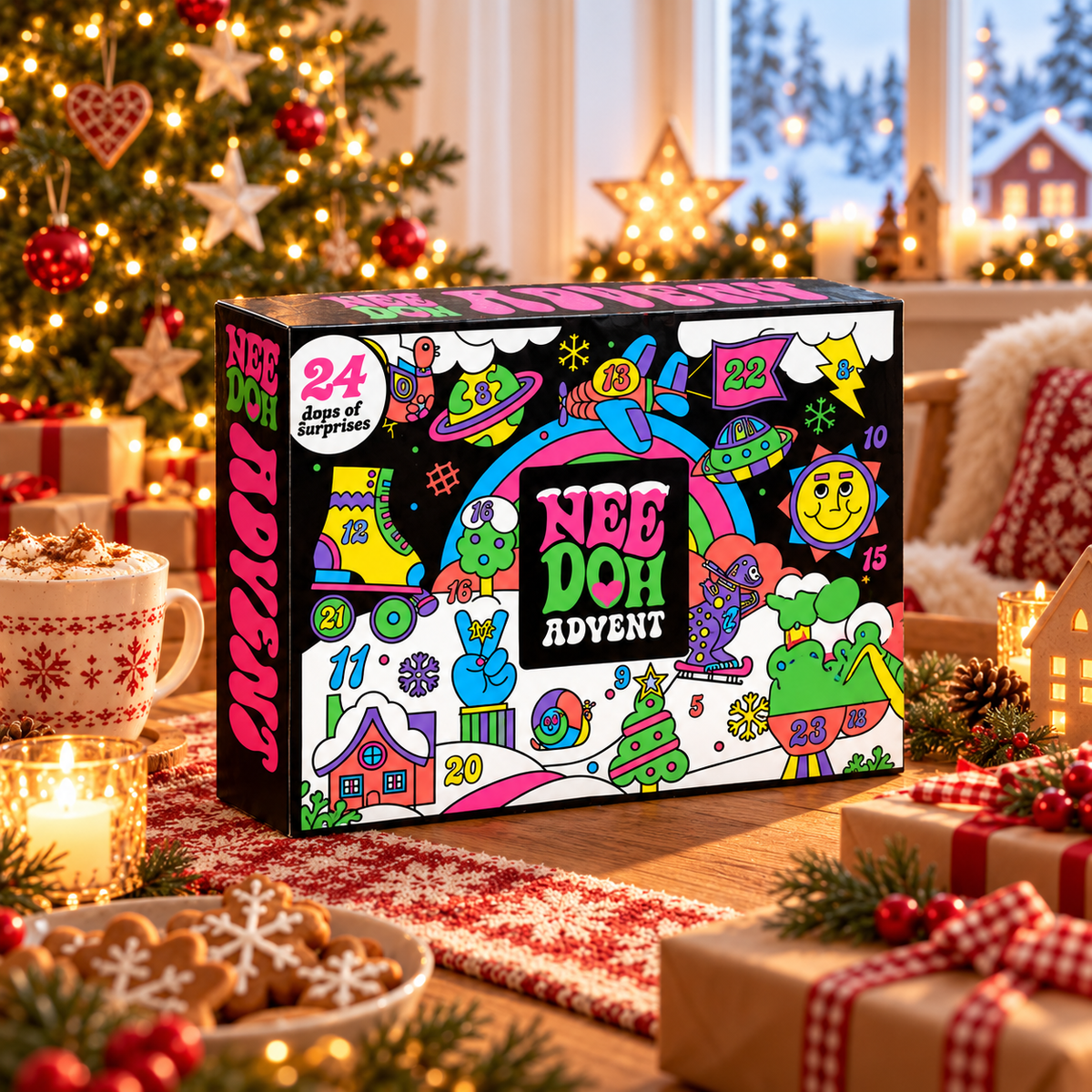 Kidora Advent™ – 24 Squishy-yllätystä