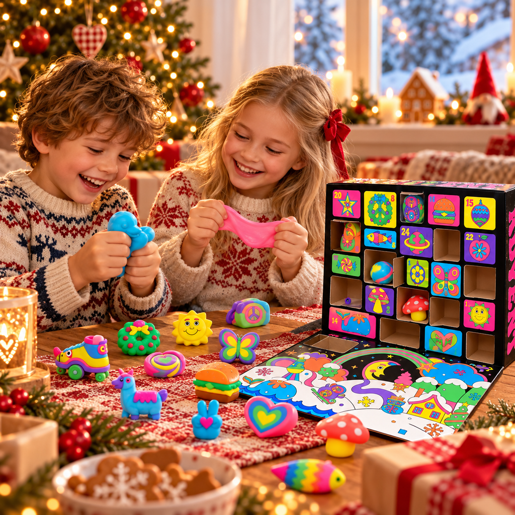 Kidora Advent™ – 24 Squishy-yllätystä