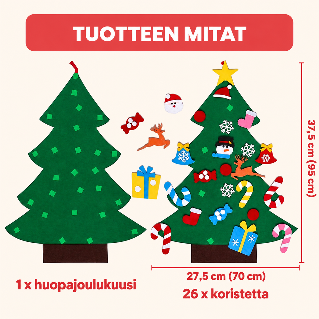 Kidora™ Ensimmäinen Joulukuuseni