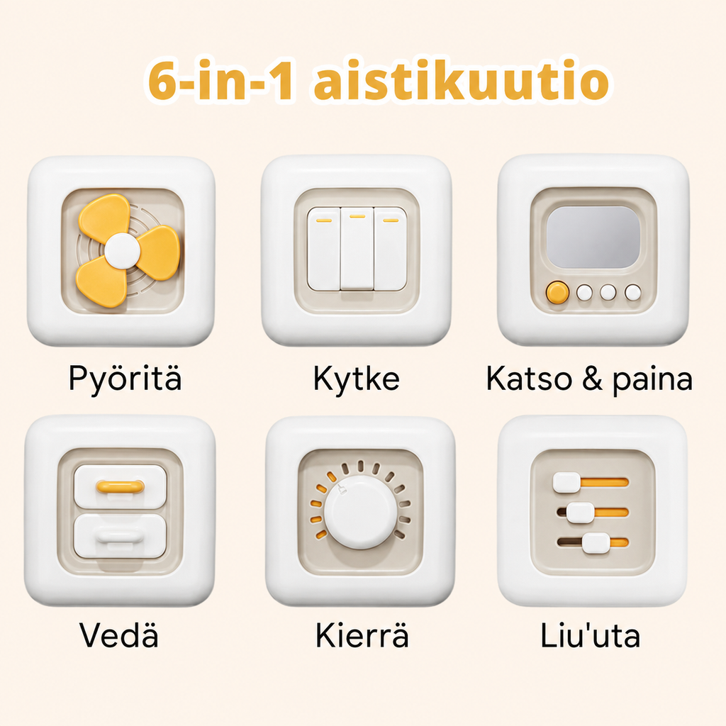 Montessori Aktiviteettikuutio